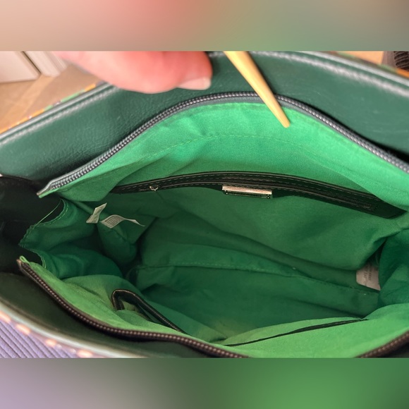 Hananel purse retro satchel multi color vibrant - Picture 9 of 16